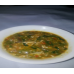 Amala and okra soup with beef