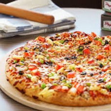 Large vegetarian pizza
