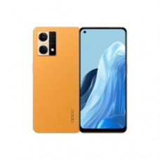 Oppo phone reno 7 - 6.43" (8gb ram, 256gb rom) android 12 (64/2/2)mp + 32mp selfie - snapdragon 4g - dual - 4500mah - sunset orange