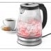 Salter colour changing glass kettle