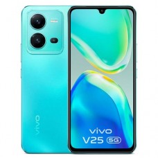 Vivo phone v25 - 6.44" (8gb ram, 256gb rom) android 12 (64/8/2)mp + 50mp wide selfie - 5g - dual sim - 4500mah - aquamarine blue