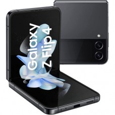 Samsung phone galaxy z flip 4 - 6.7" (8gb ram, 256gb rom) android 12 (12/12)mp + 10mp selfie - 5g - dual sim - 3700mah - graphite