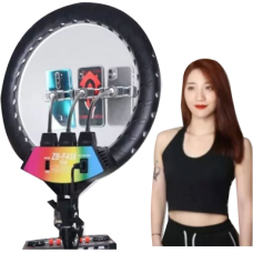 Rgb 18 inches selfie ring light