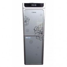 Cway ruby 2f-byb87 double door water dispenser machine - silver