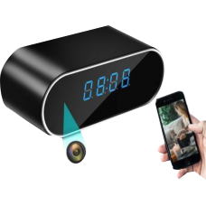 1080p mini wifi spy digital clock ip cctv camera