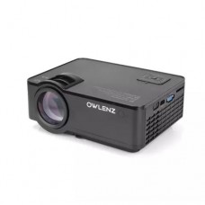 Owlenz 2400 lumen hd lcd led projector - black