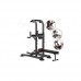Power tower with bench & pouch up