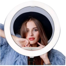 18" remote controlled selfie ring light & projection stand