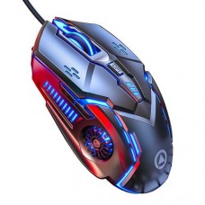 Wired luminescent gaming mouse