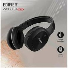 Edifier w800bt plus wireless bluetooth v5.1 40mm headphone- black