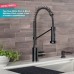 Stainless steel water faucet (matte black)