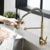 Stainless steel water faucet (gold)