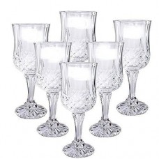 Dinning wine glass cup set of 6 pieces