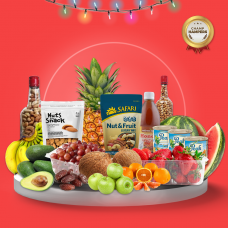 Fruits and nuts hamper