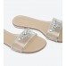 Aldo ladies dress sandals - silver