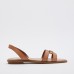 Aldo fandra flat sandals-brown