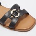 Aldo fandra flat sandals-black