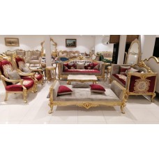 Elegant beechwood sofa