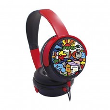 Trands over-ear foldable and wired kids headset with 3.5mm plug microphone, hs997