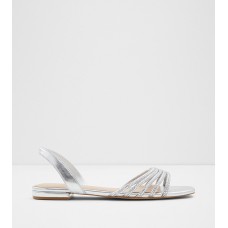 Aldo qimma flat sandal-silver