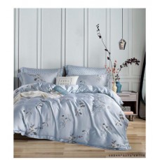 Cotton bed sheet - grey