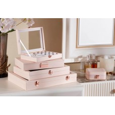 Alex stack-it 8 compartment jewellery box with lid