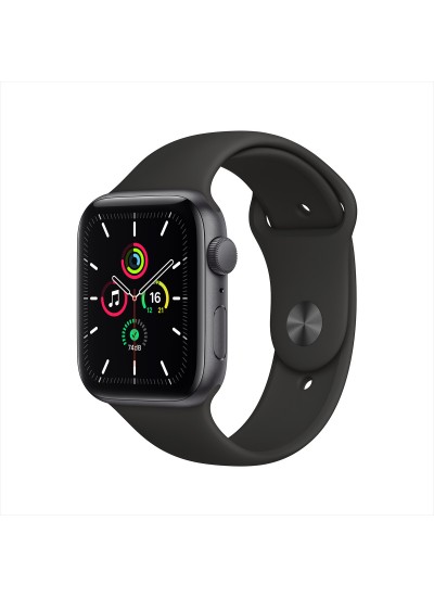 Apple watch se gps mydp2ae/a 40mm space gray aluminum case with sport band black