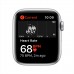 Apple watch se nike gps myyh2ae/a 44mm silver aluminum case with sport band pure platinum/black