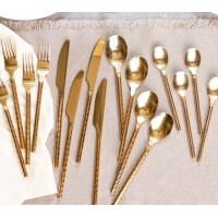 Bamboo 16-piece cutlery set