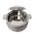 Chefline stainless steel hot pot 2.5ltr silver