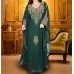 Women kaftan  long maxi dress long sleeves ethnic, bridal, evening, party, dress with free scarf | size- free