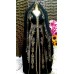 Women kaftan  long maxi dress long sleeves  with scarf, scarf | size- free