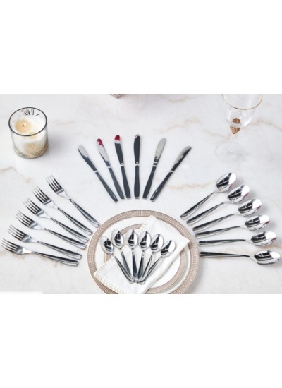 Hotel 24-piece cutlery set 