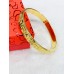 18k gold plated  bracelet   stainless steel crystal bangle 