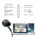 Iends wired stereo 3.5 mm earphone with microphone black hs935