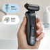 Braun wet & dry rechargeable mens shaver 60-n7650cc series 6