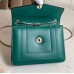  green color bvlgari  bag