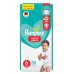 Pampers baby-dry pants diapers size 6, 16+kg with stretchy sides for better fit 52pcs