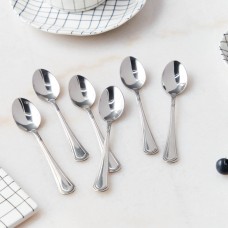 Retro mocca 6-piece spoon set