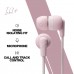 Skullcandy in-ear headset with mic m691 pink