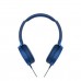 Sony headphone with mic mdrxb550ap blue