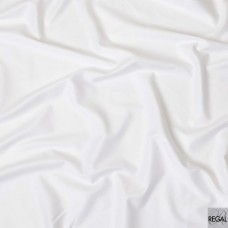 White 100% cotton shirting fabric in self design