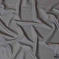 Cloud grey plain italian blended wool suiting fabric