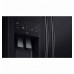 551l , empire black color ,water dispenser and ice cube maker , no  frost , multi flow powercool function, digital inverter with 10 years  warranty on compressor