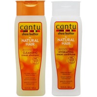 Cantu shea butter cleansing shampoo + hydrating conditioner 400ml "set"