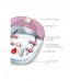 Beurer fb 20 foot bath massager, pink/white