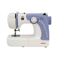 Janome 639x sewing machine, 11 stitches, white/blue