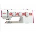 Janome cherry 22 sewing machine, 22 stitches, white/red