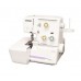 Janome mylock 213 overlock sewing machine, white