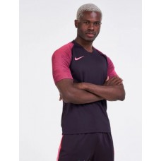 Nike men's breathe strike top colour: red (burgundy ash/burgundy ash/racer pink)
